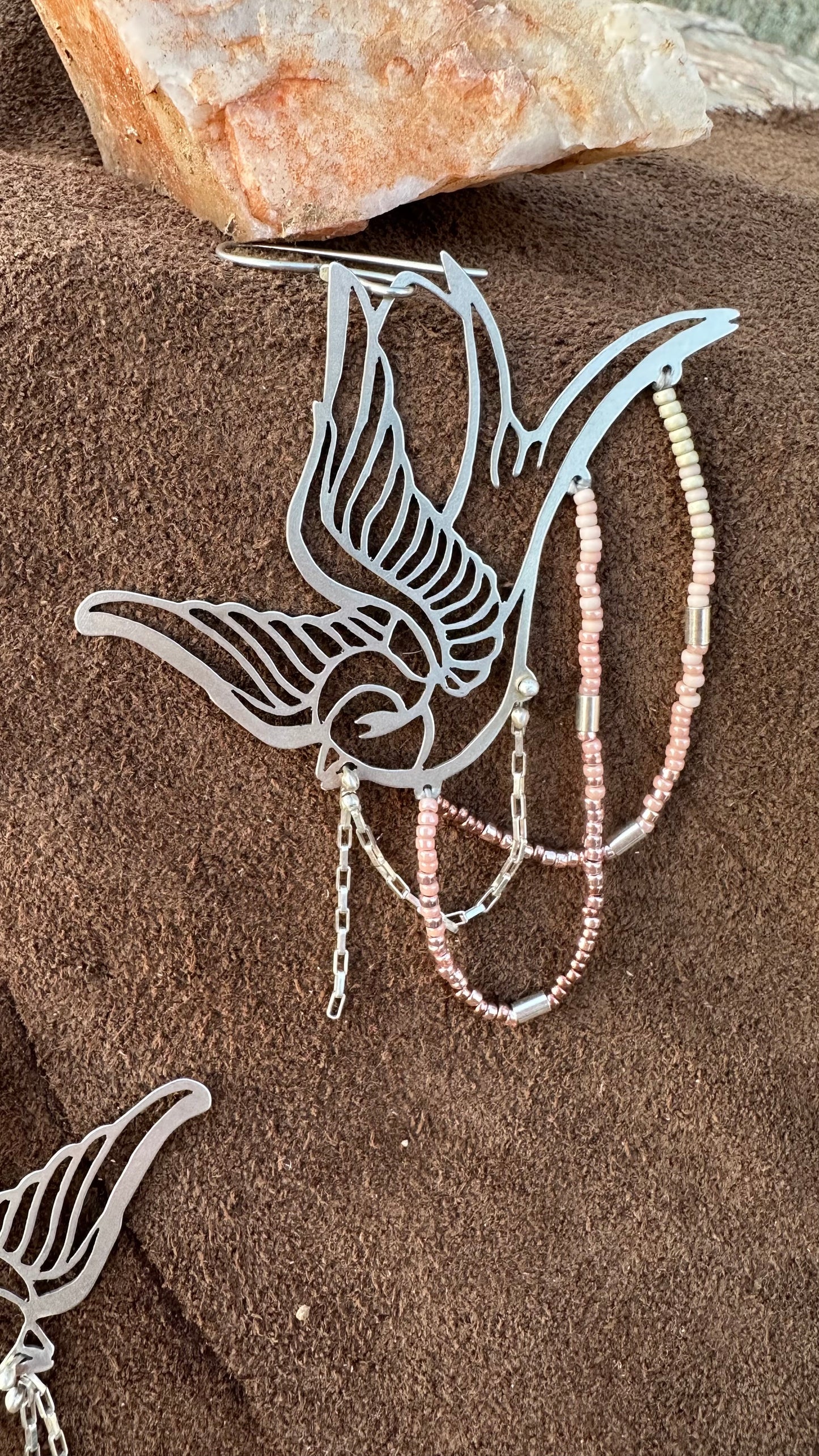 Swallow Earrings // Tattoo Flash Series