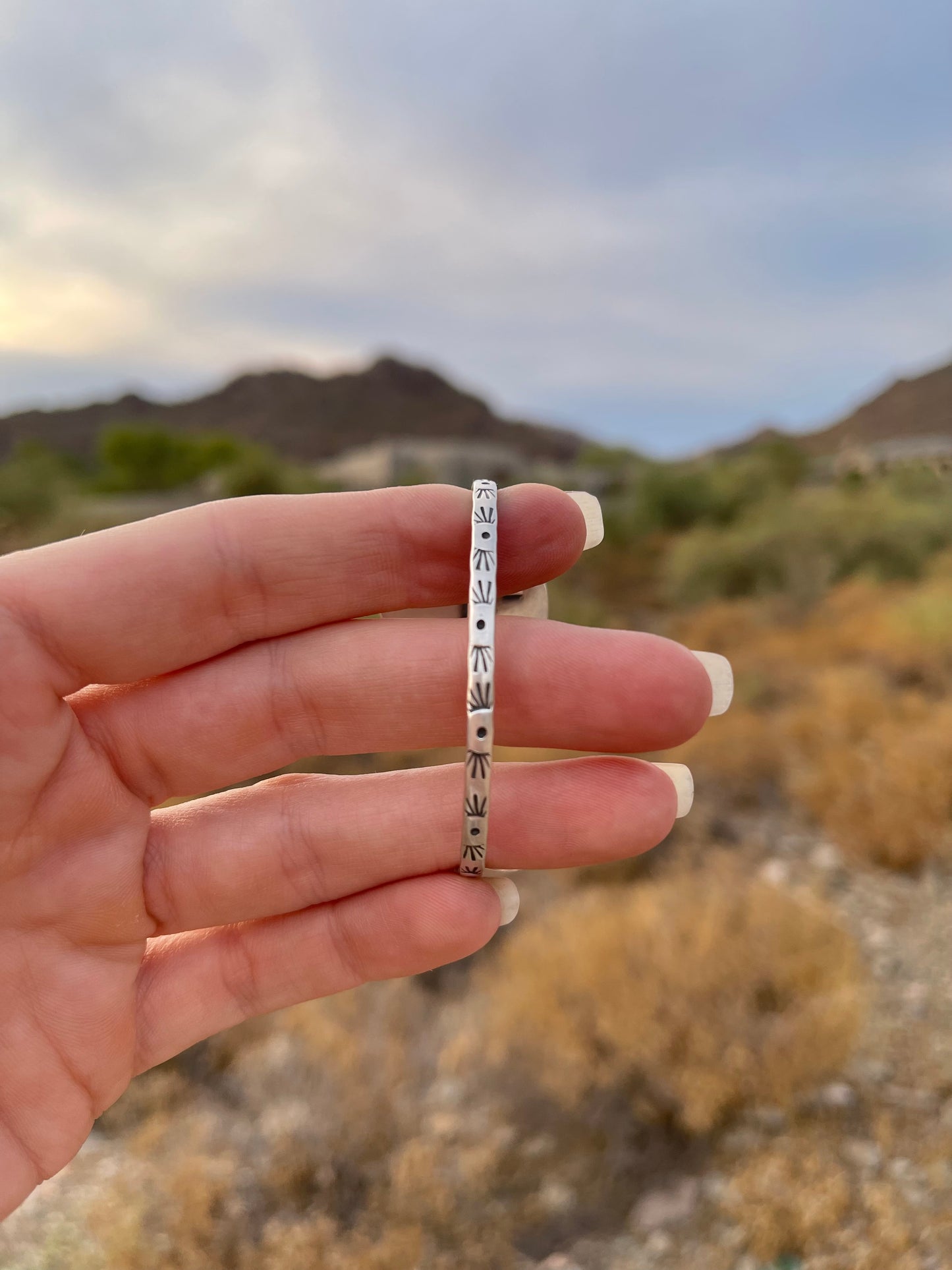 Dogwood Split Cuff Bracelet // Blue Moon Turquoise // SM