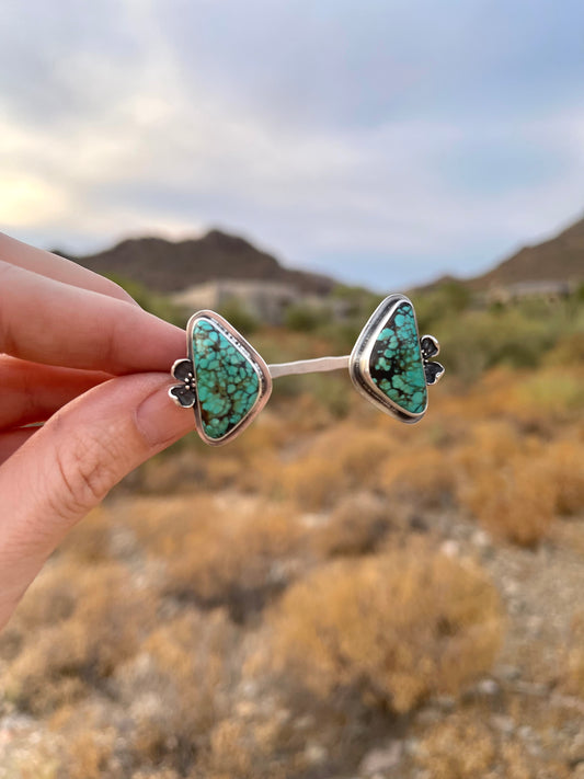 Dogwood Split Cuff Bracelet // Blue Moon Turquoise // MED