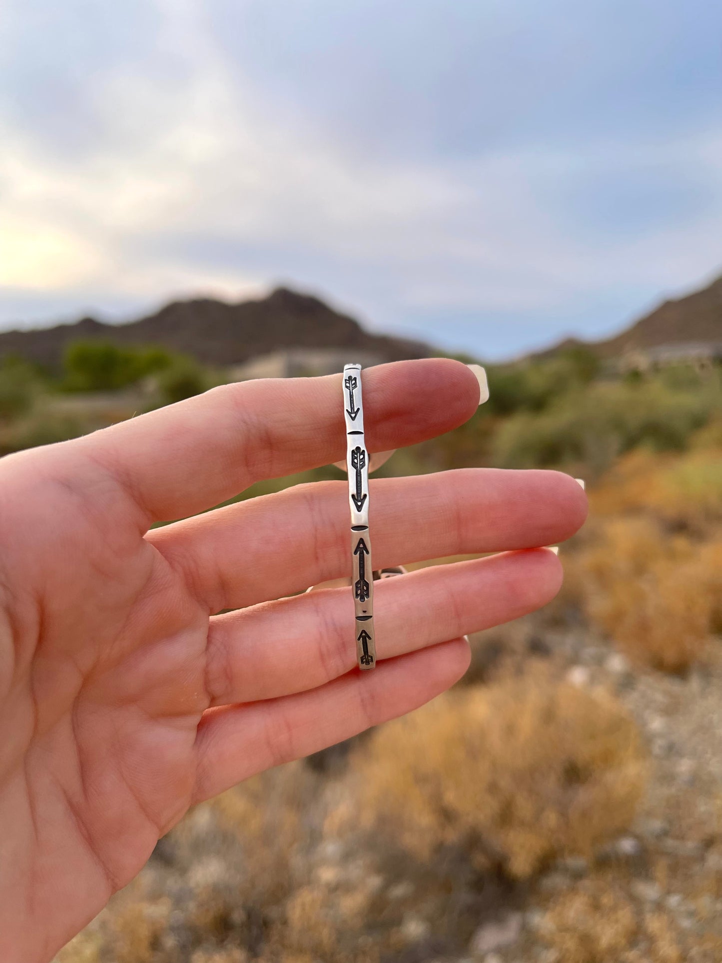 Dogwood Split Cuff Bracelet // Blue Moon Turquoise // MED