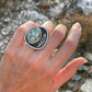 Be As A Feather Ring // Gobi Desert Turquoise // Size 6 (6.25)