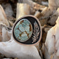 Be As A Feather Ring // Gobi Desert Turquoise // Size 6 (6.25)