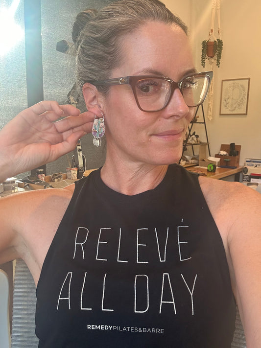 Beaded Sonoran Sunset Earrings // Saguaro