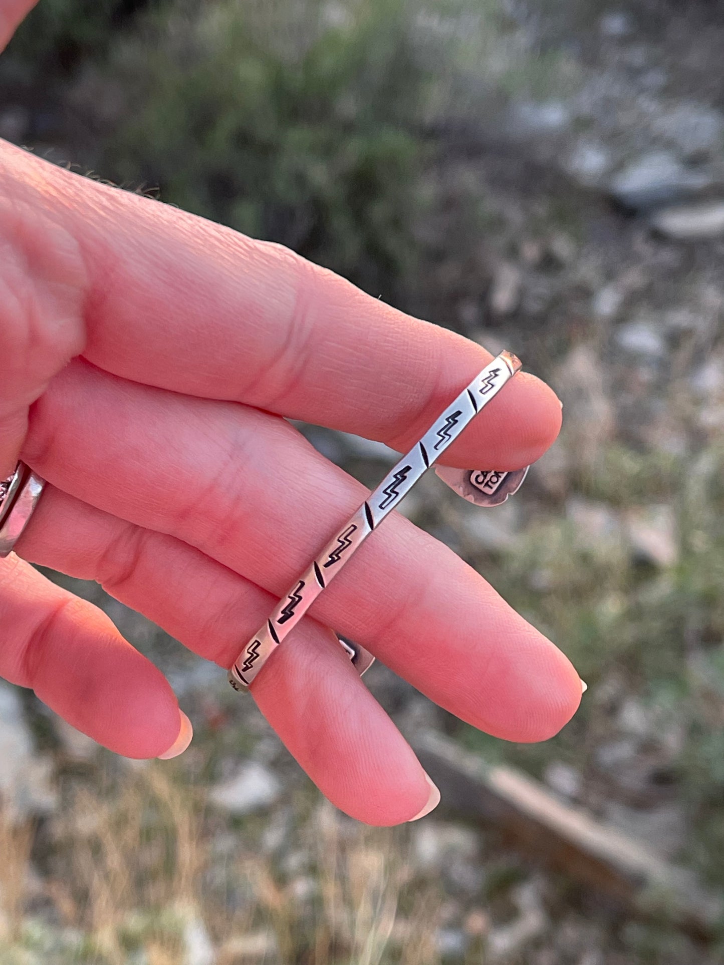 Dogwood Split Cuff Bracelet // White Buffalo // X-SM