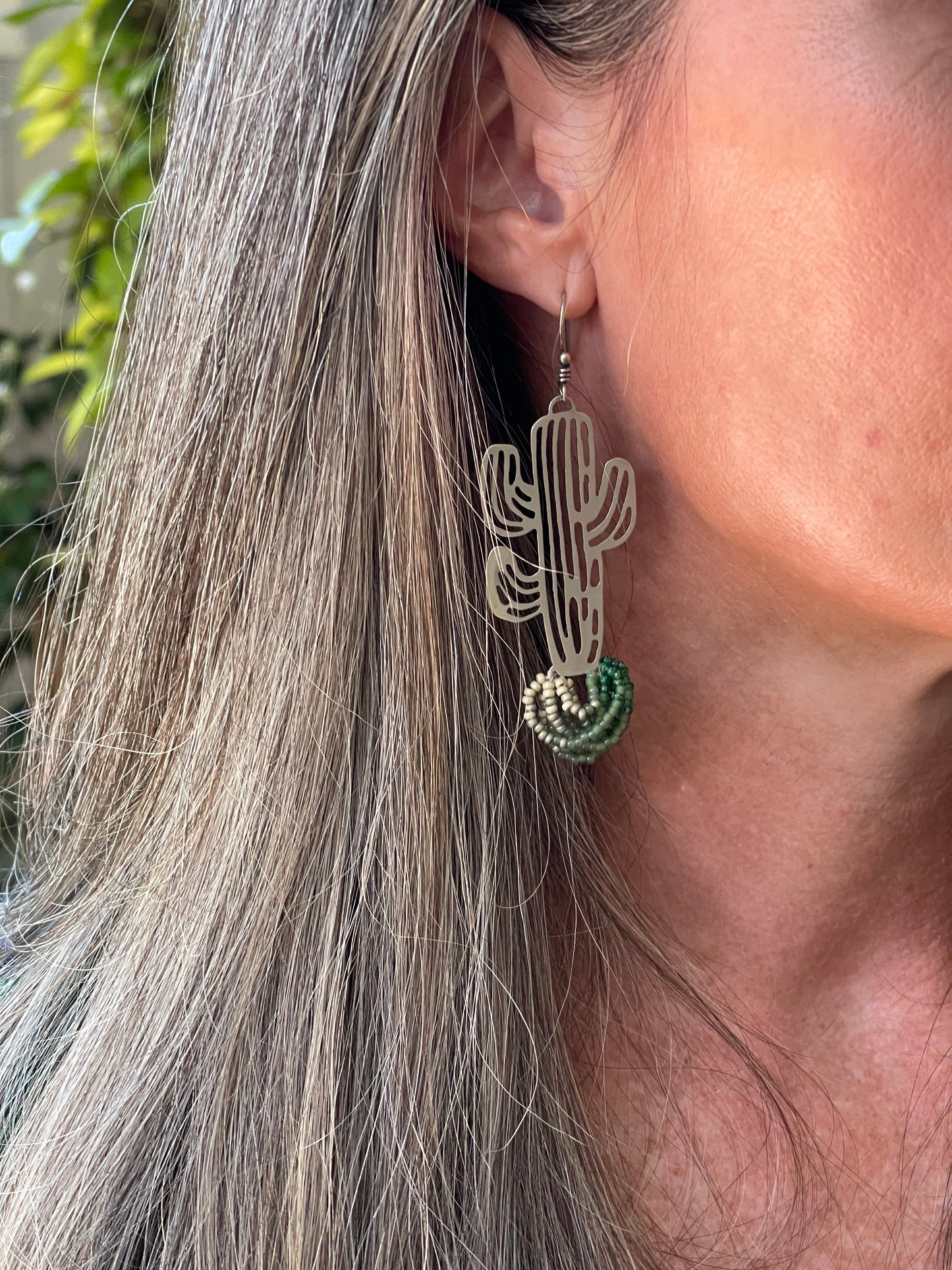 Beaded and Boho Earrings // Saguaro