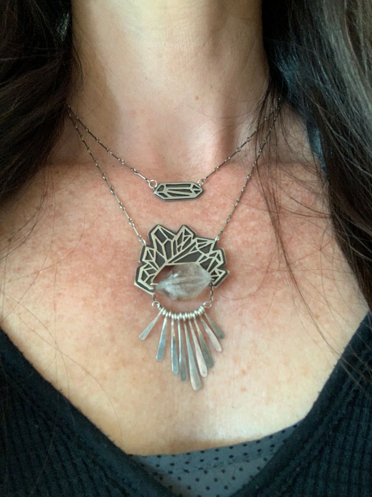 Cluster Necklace // Crystallized Collection