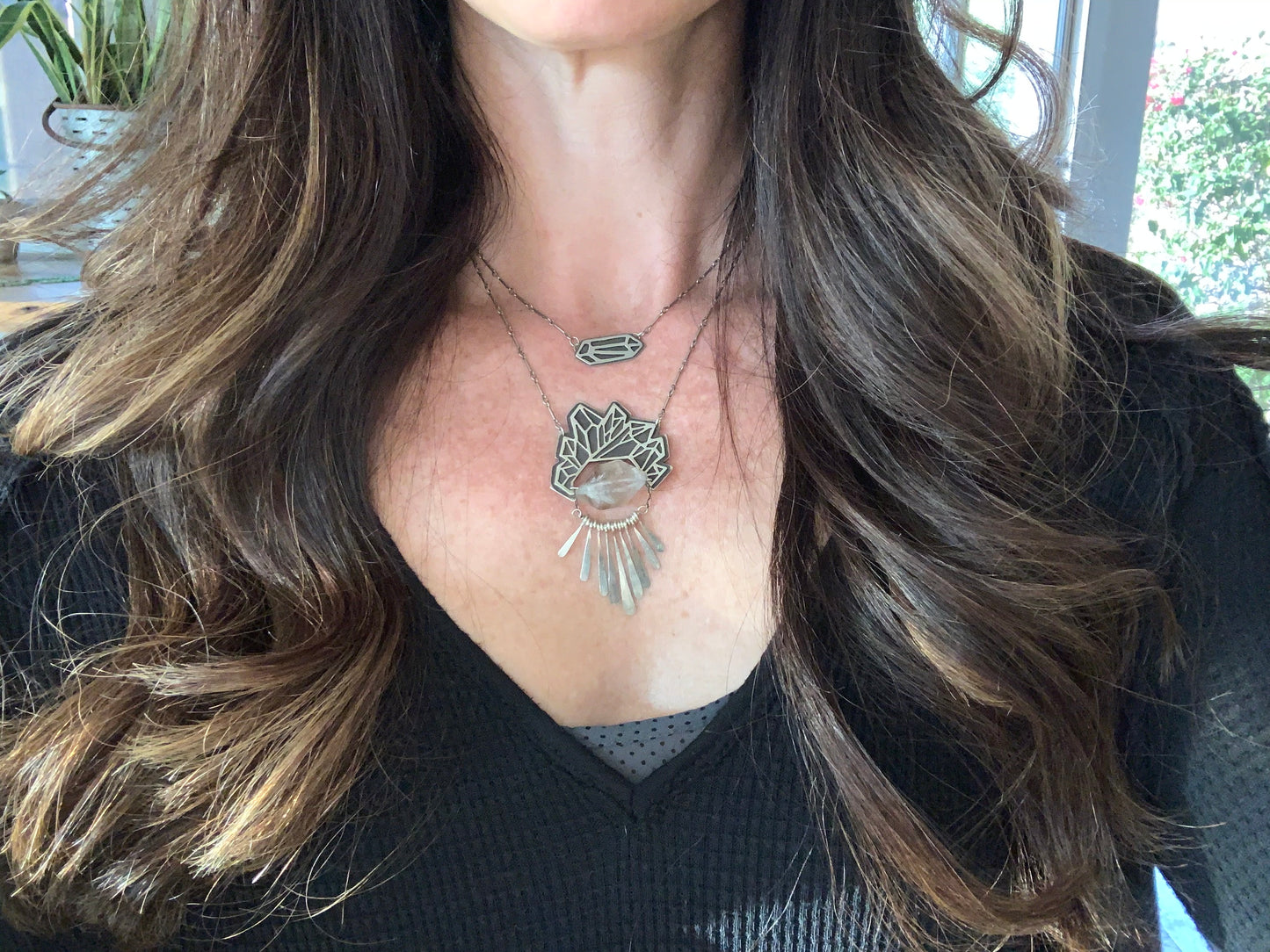 Cluster Necklace // Crystallized Collection