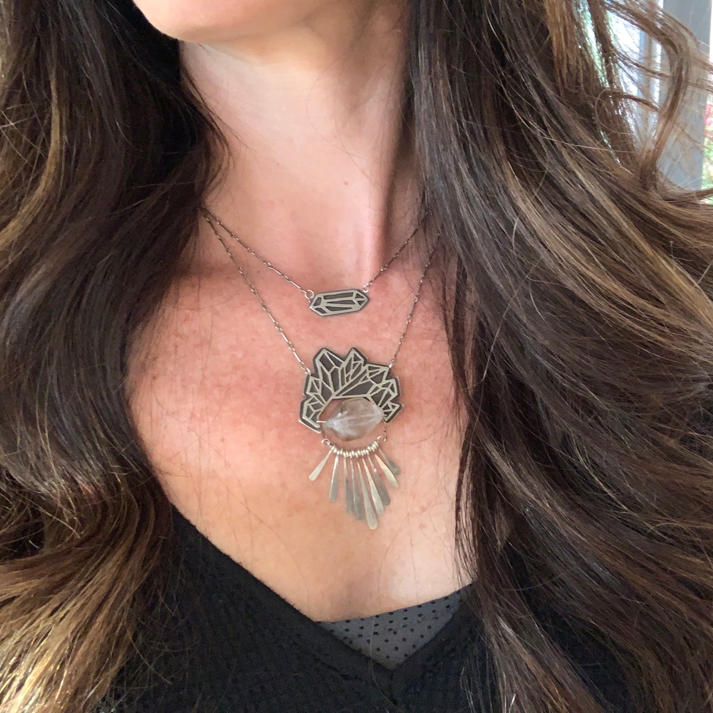 Cluster Necklace // Crystallized Collection