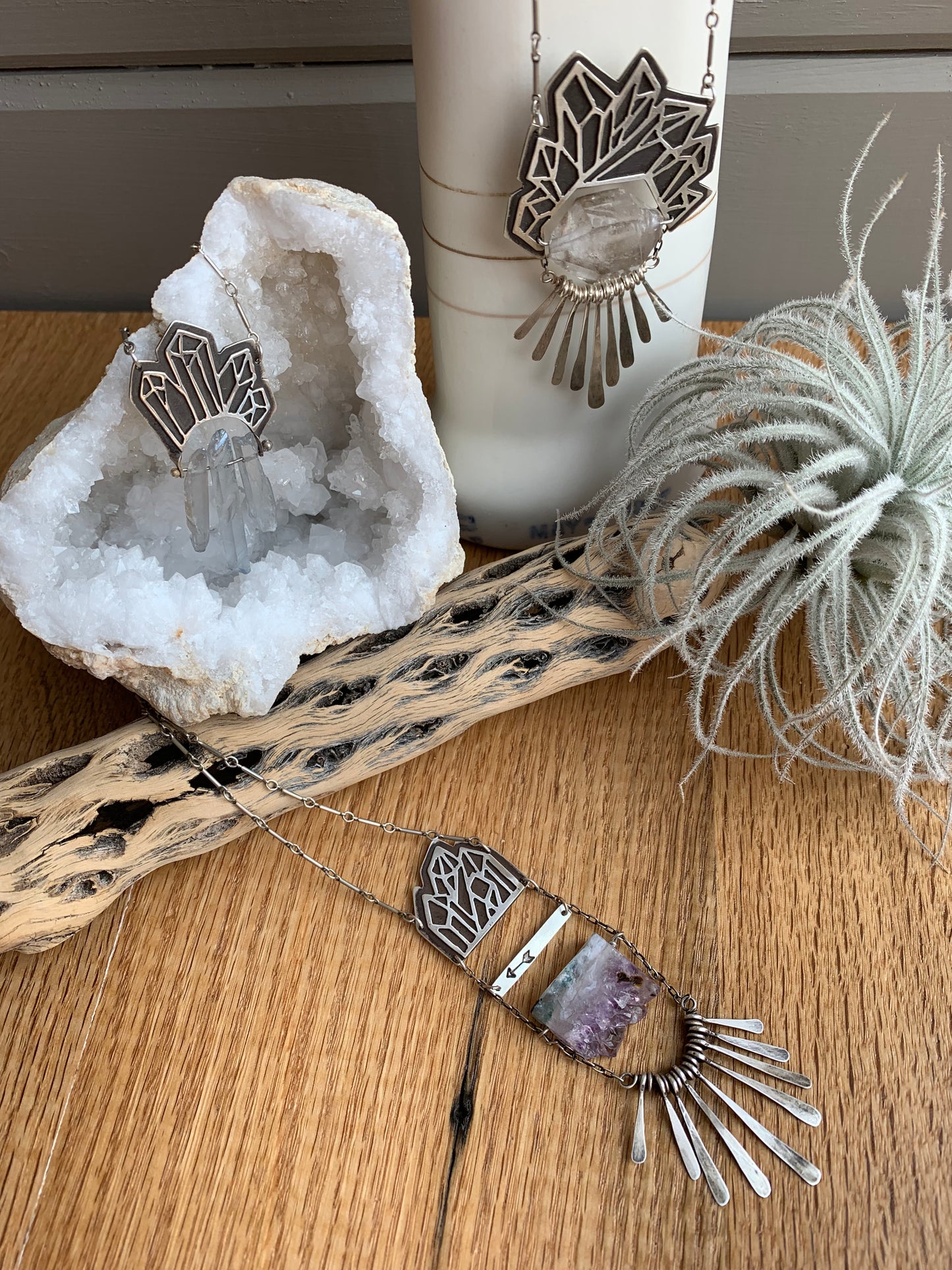 Cluster Necklace // Crystallized Collection