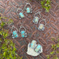 Dogwood Earrings #3 (stud version) // #8 Turquoise