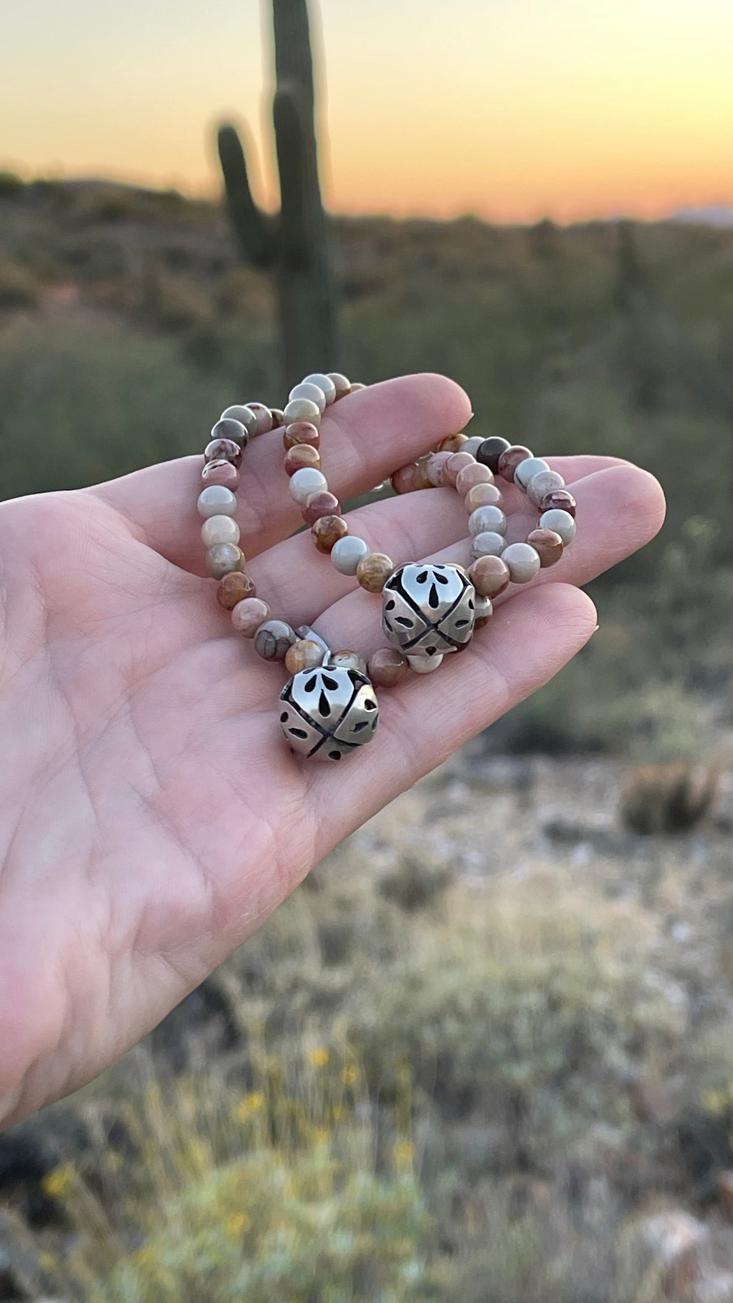 BJALLRA Bracelets // Hidden Valley Jasper // Size M