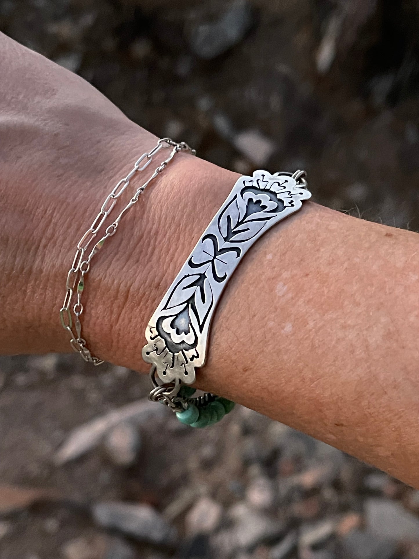 SISU Bracelet // Viking Flower