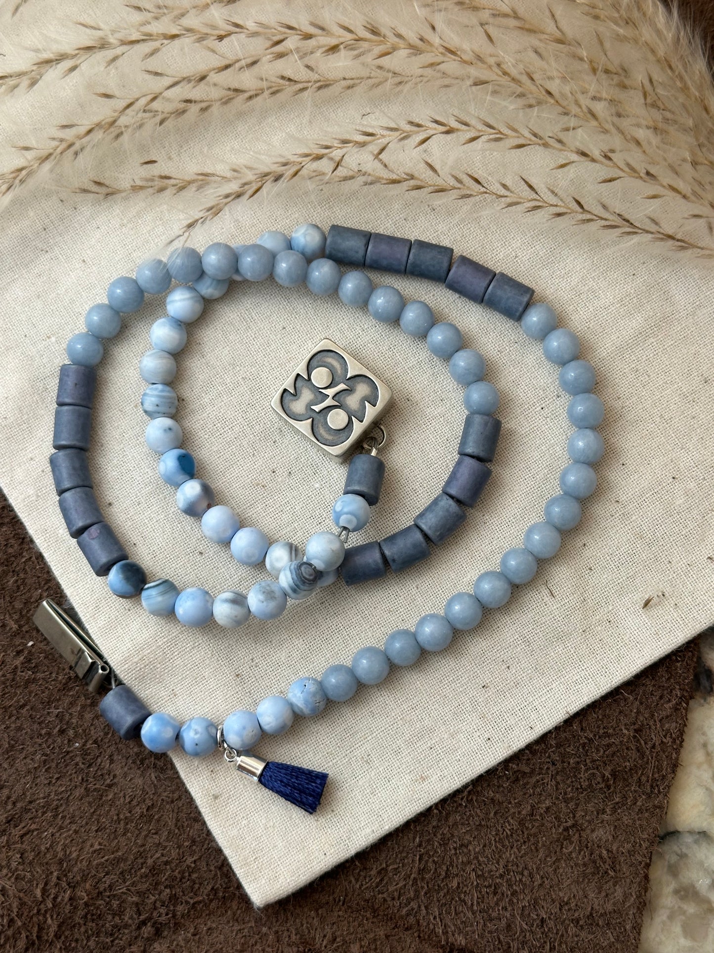 Scandi Convertible Wrap Bracelet + Necklace // No. 8 // Finished to Fit