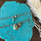 Itty Bitty Necklace #47 // Succulent & Sonoran Gold Turquoise // Desert Dweller Series
