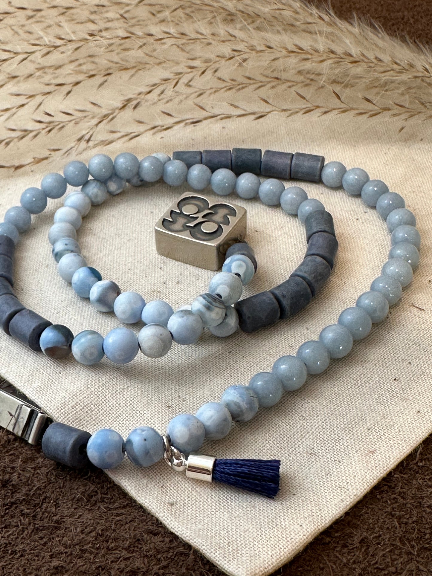 Scandi Convertible Wrap Bracelet + Necklace // No. 8 // Finished to Fit