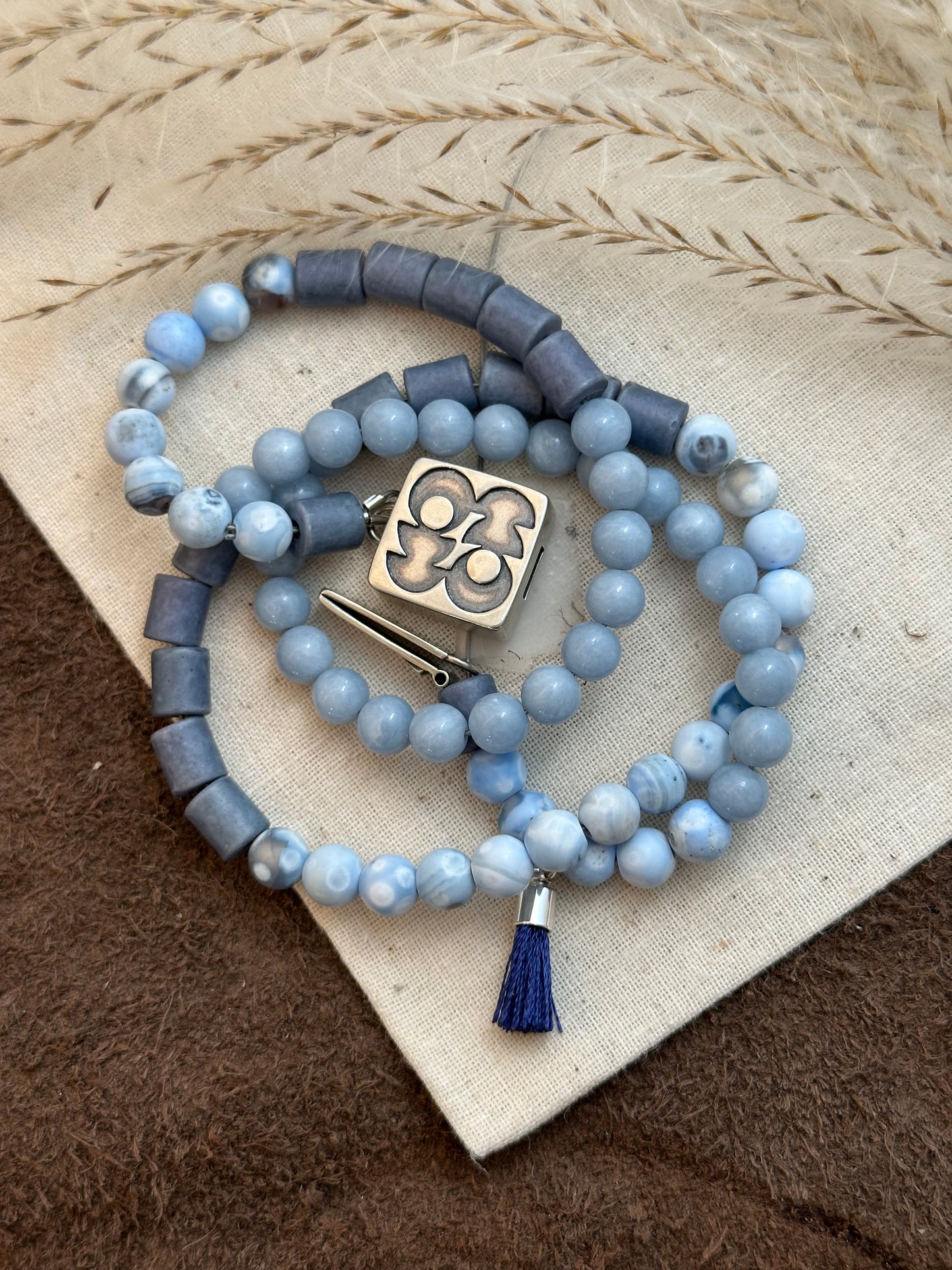 Scandi Convertible Wrap Bracelet + Necklace // No. 8 // Finished to Fit