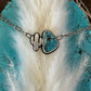 Itty Bitty Necklace #45 // Saguaro + Star Fox // Desert Dweller Series
