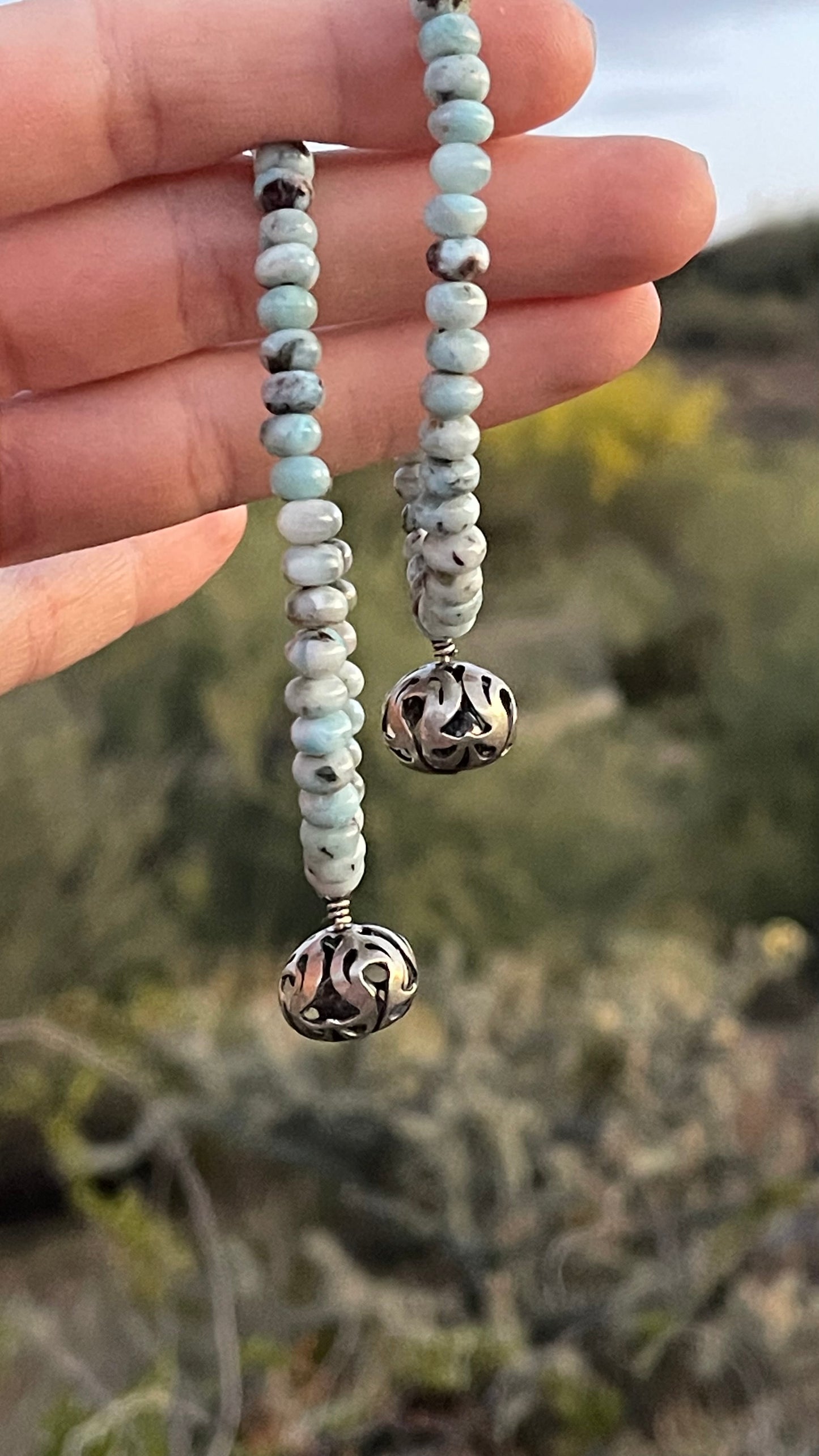 BJALLRA Bracelets // Larimar // Size M