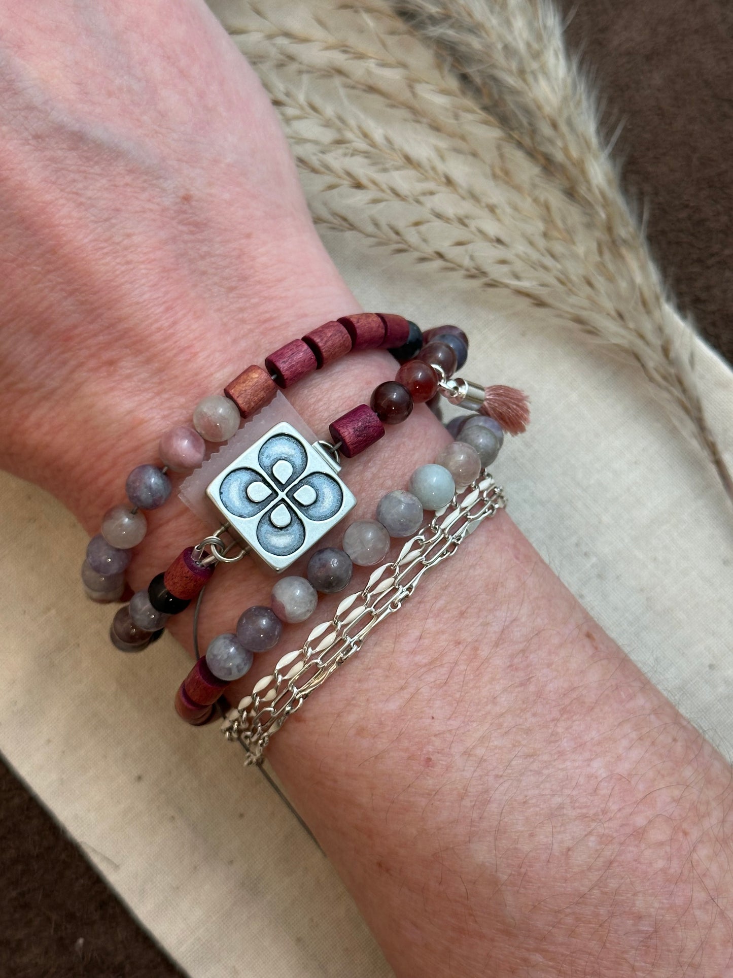 Scandi Convertible Wrap Bracelet + Necklace // No. 6 // Finished to Fit