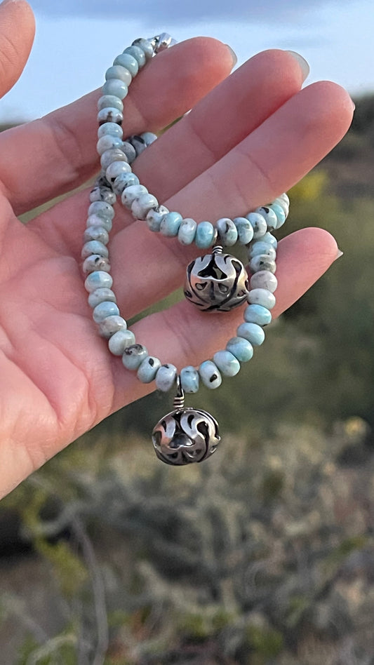 BJALLRA Bracelets // Larimar // Size M