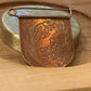 Swaying Spring flowers Brooch // Copper no. 1