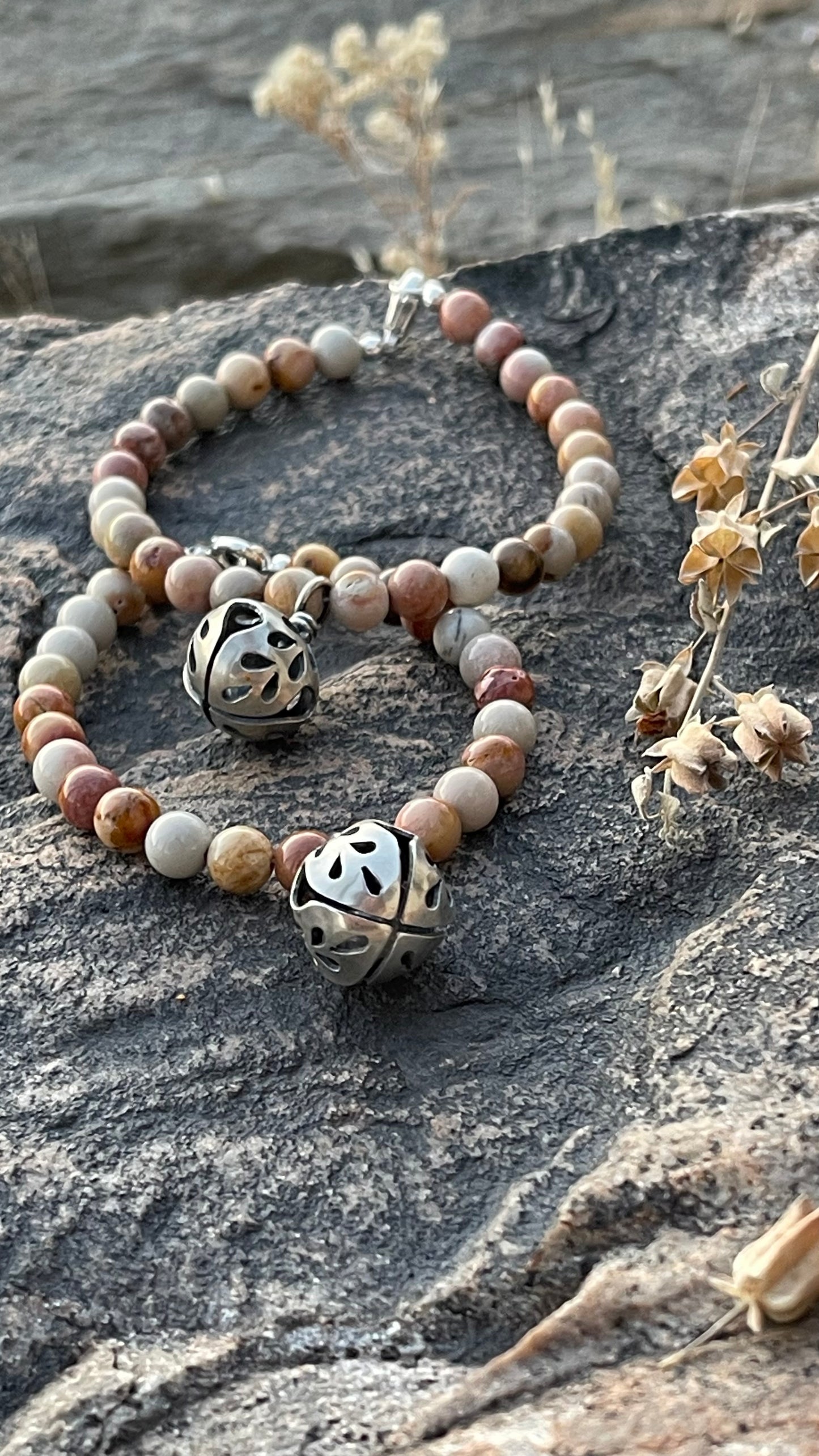 BJALLRA Bracelets // Hidden Valley Jasper // Size M