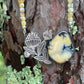 Honey Blossom // Beaded Necklace // Dark Moon + Yellow Opal