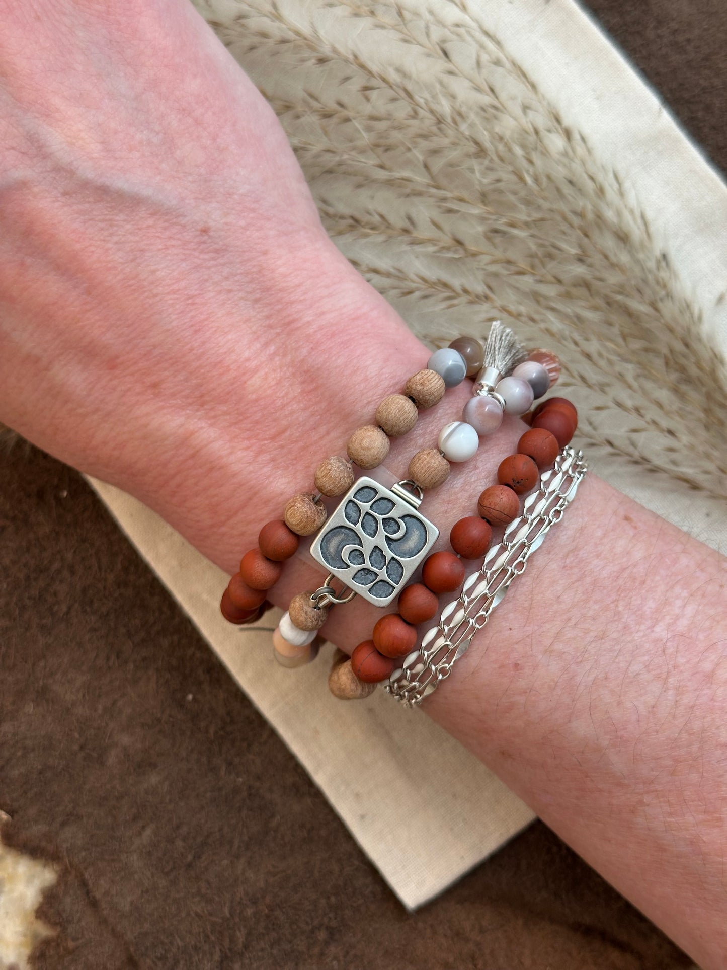 Scandi Convertible Wrap Bracelet + Necklace // No. 7 // Finished to Fit