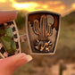 Sonoran Sun Split Shank Ring // Bao Canyon + Smoky Quartz // Size 6