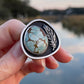 Be As A Feather Ring // Gobi Desert Turquoise // Size 6 (6.25)