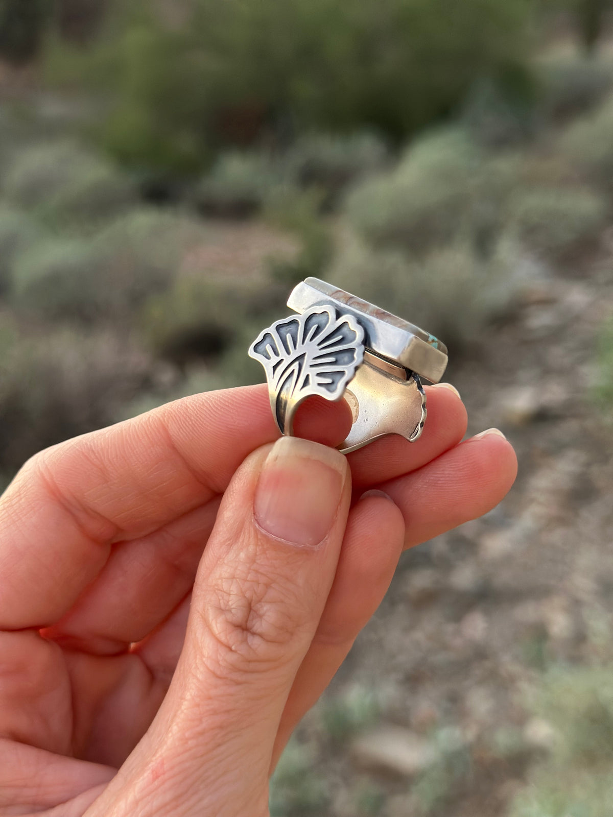 Blomma Ring // Royston Ribbon // Size 8.25