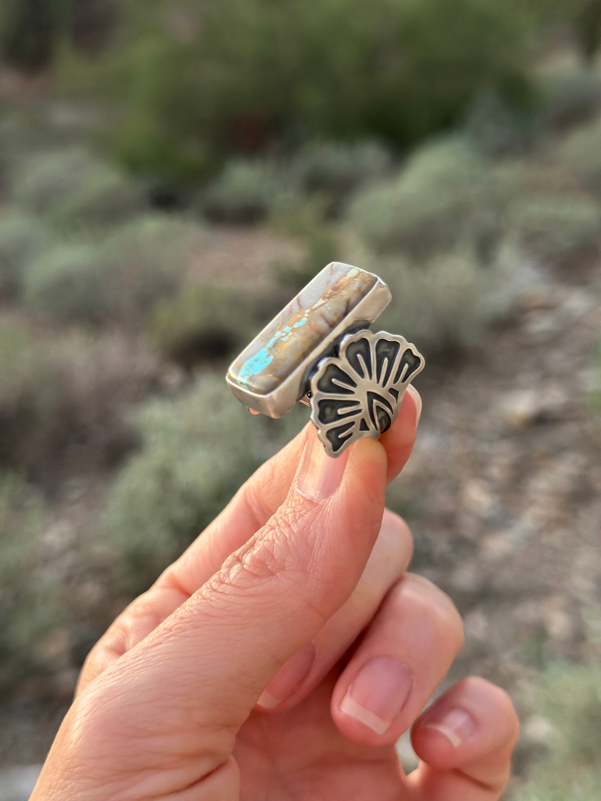 Blomma Ring // Royston Ribbon // Size 8.25
