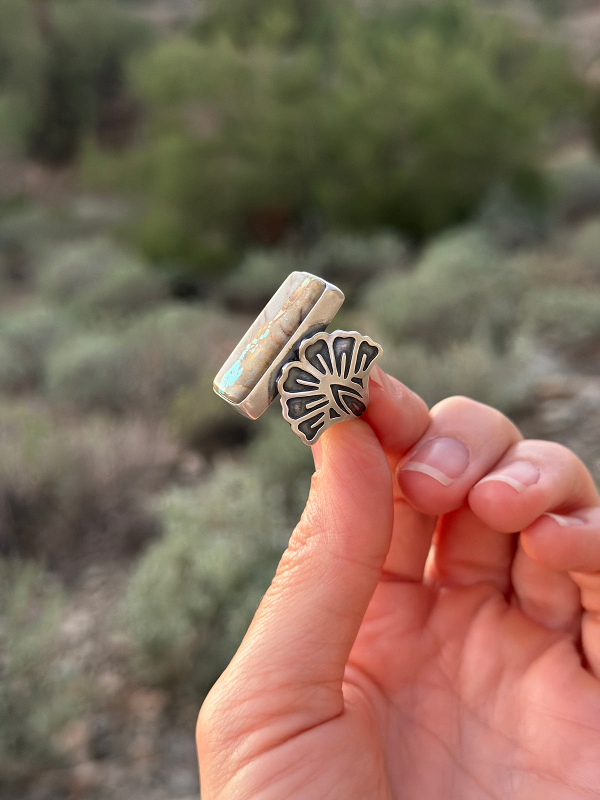 Blomma Ring // Royston Ribbon // Size 8.25