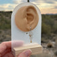 Dripping in Gold // Honeybee Earrings w/ Ear Cuff