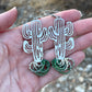 Beaded and Boho Earrings // Saguaro