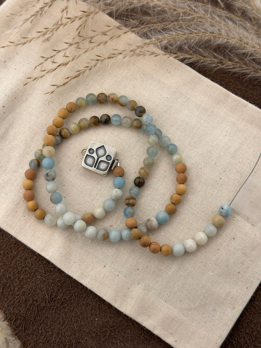 Scandi Convertible Wrap Bracelet + Necklace // No. 2 // Finished to Fit