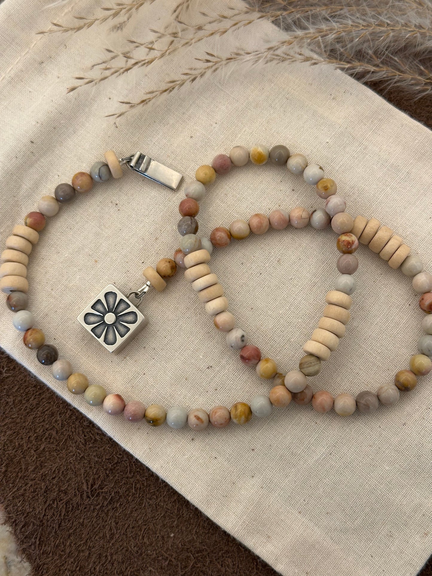 Scandi Convertible Wrap Bracelet + Necklace // No. 1 // Ready to Ship