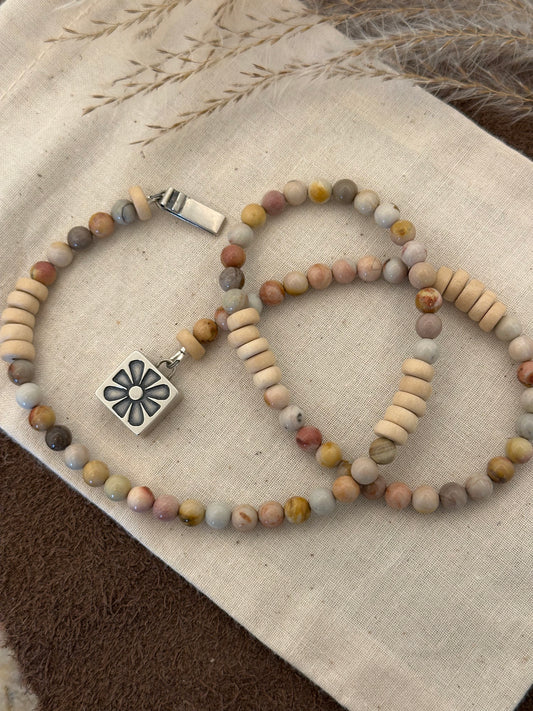 Scandi Convertible Wrap Bracelet + Necklace // No. 1 // Ready to Ship