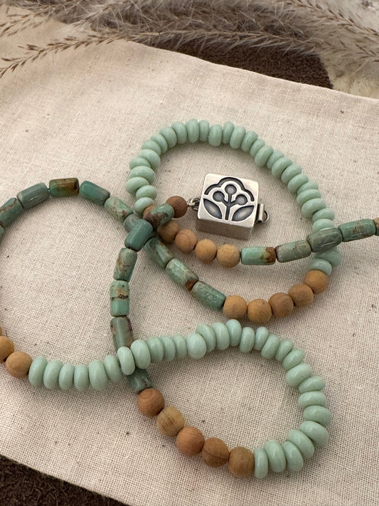 Scandi Convertible Wrap Bracelet + Necklace // No. 4 // Finished to Fit