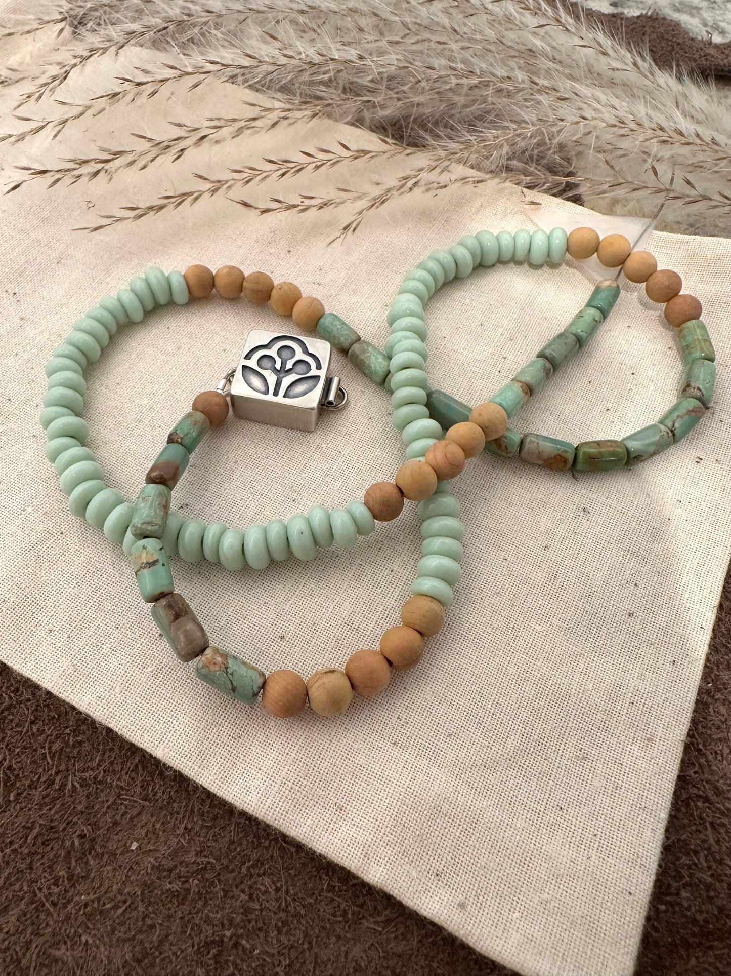 Scandi Convertible Wrap Bracelet + Necklace // No. 4 // Finished to Fit