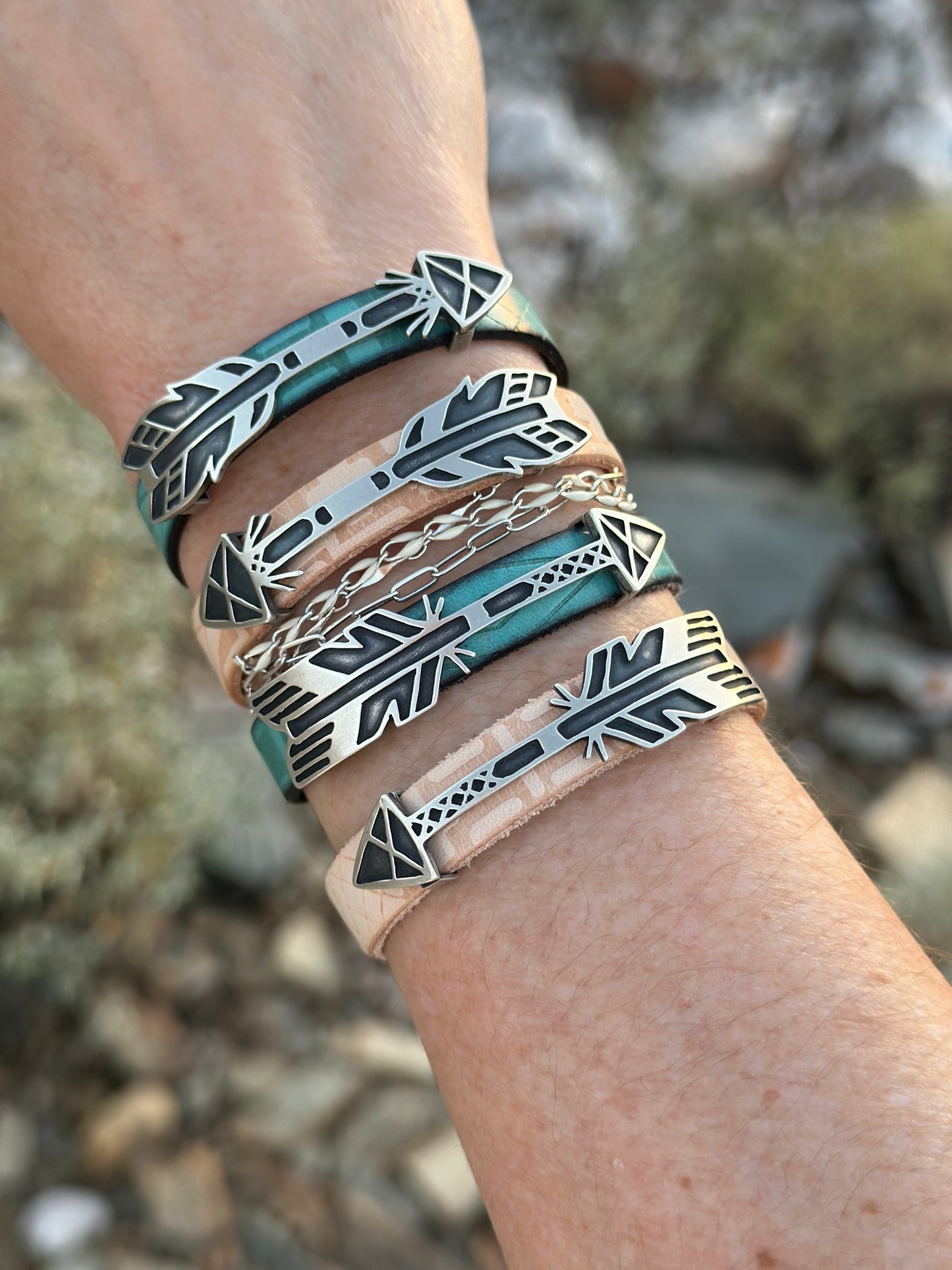 Trail Marker Arrow Bracelet // no. 4