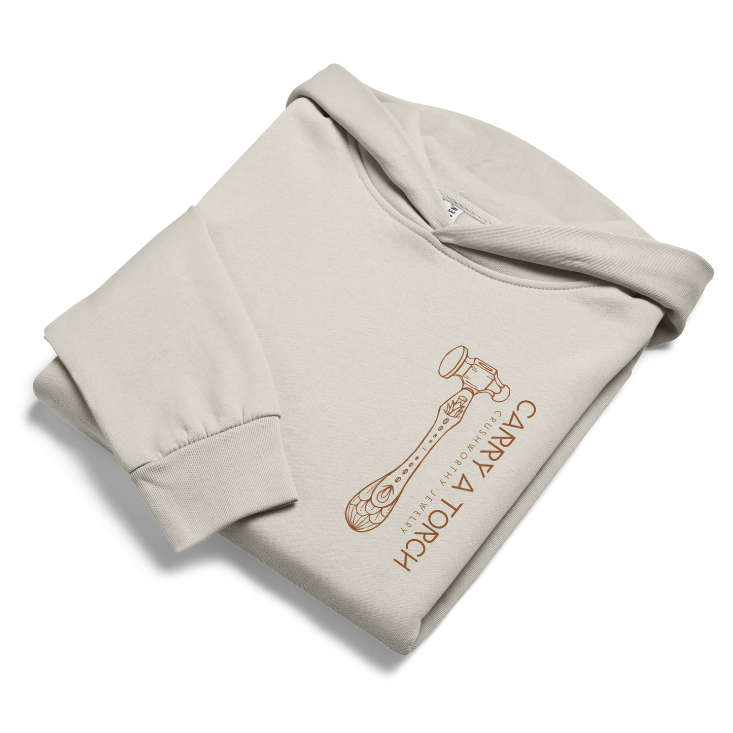 HAMMER // Urban garment-dyed hoodie