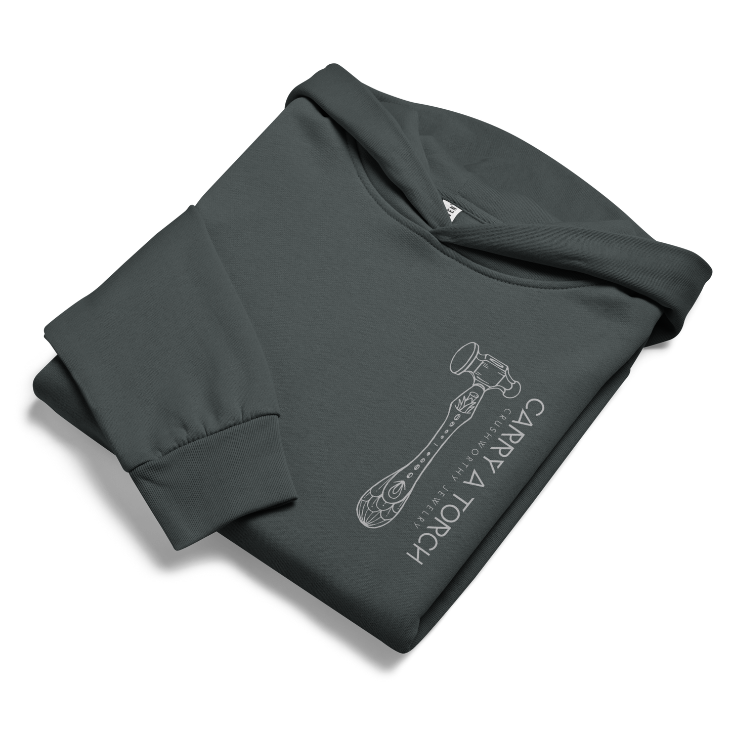 HAMMER // Urban garment-dyed hoodie