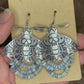 Death Head Moth Earrings // Australian Opal