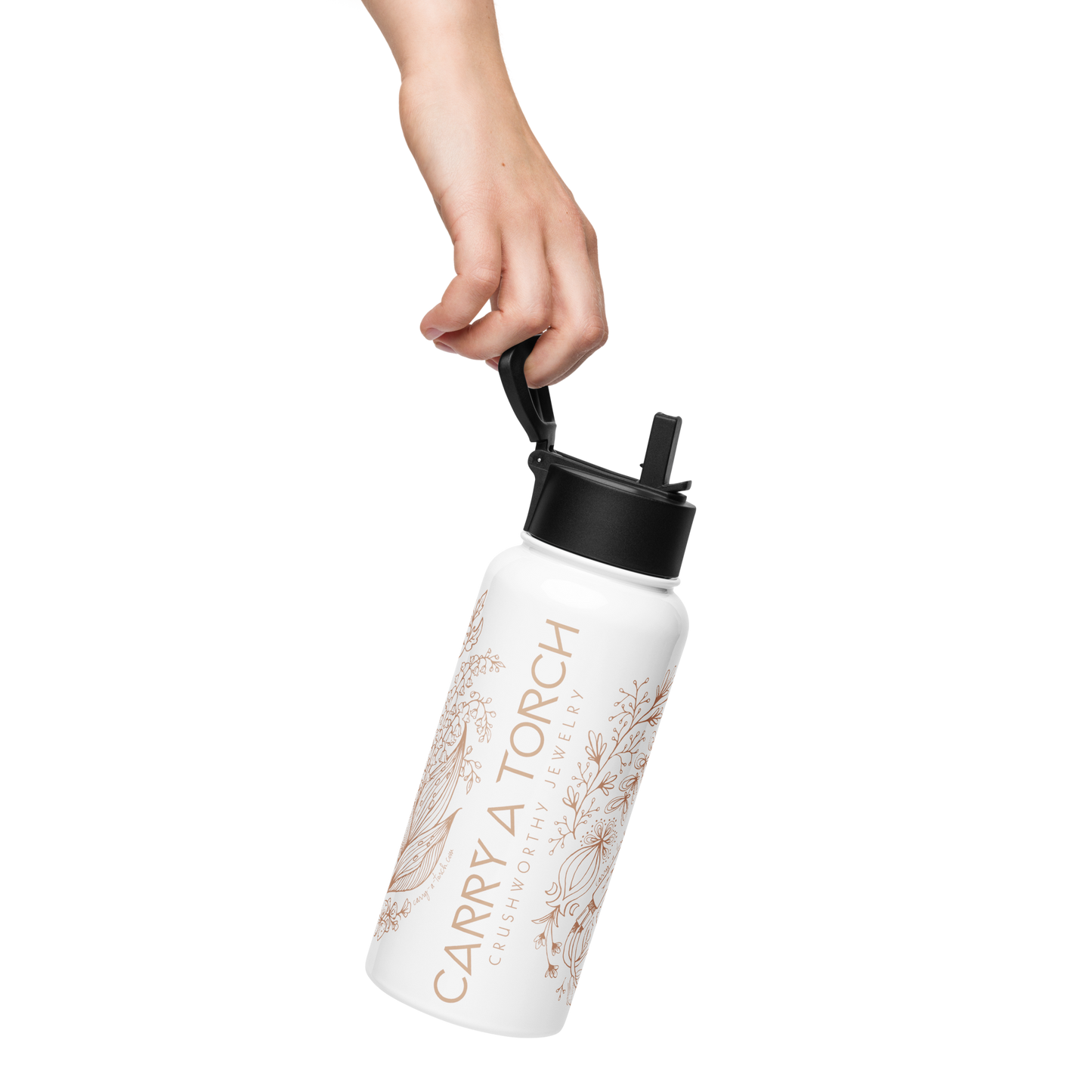 HAMMER + TORCH // Stainless steel water bottle