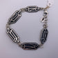 Linked Crystal Points Bracelet // Crystallized Collection