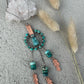 Dream Catcher Talisman Necklace // Turquoise