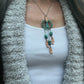 Dream Catcher Talisman Necklace // Turquoise