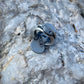 Blue Moon Turquoise Stack Stone Ring // Size 6.25