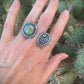 Sonoran Gold Prickly Pear Ring // Size 7/7.5